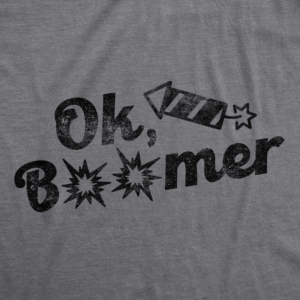 Ok Boomer Fireworks Men's T Shirt product image 3