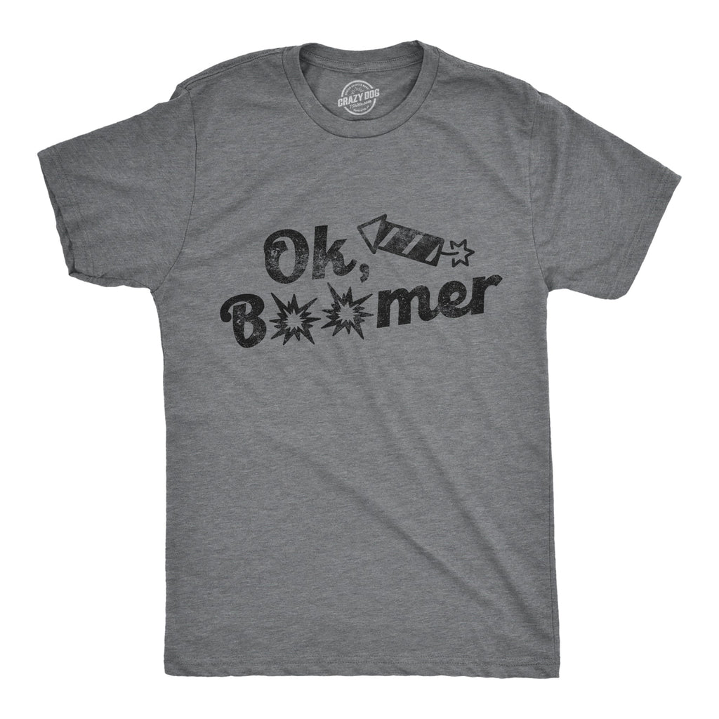 Ok Boomer Fireworks Men's T Shirt product image 1