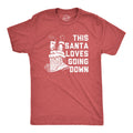 Santa Loves Going Down Men's T Shirt product image 1