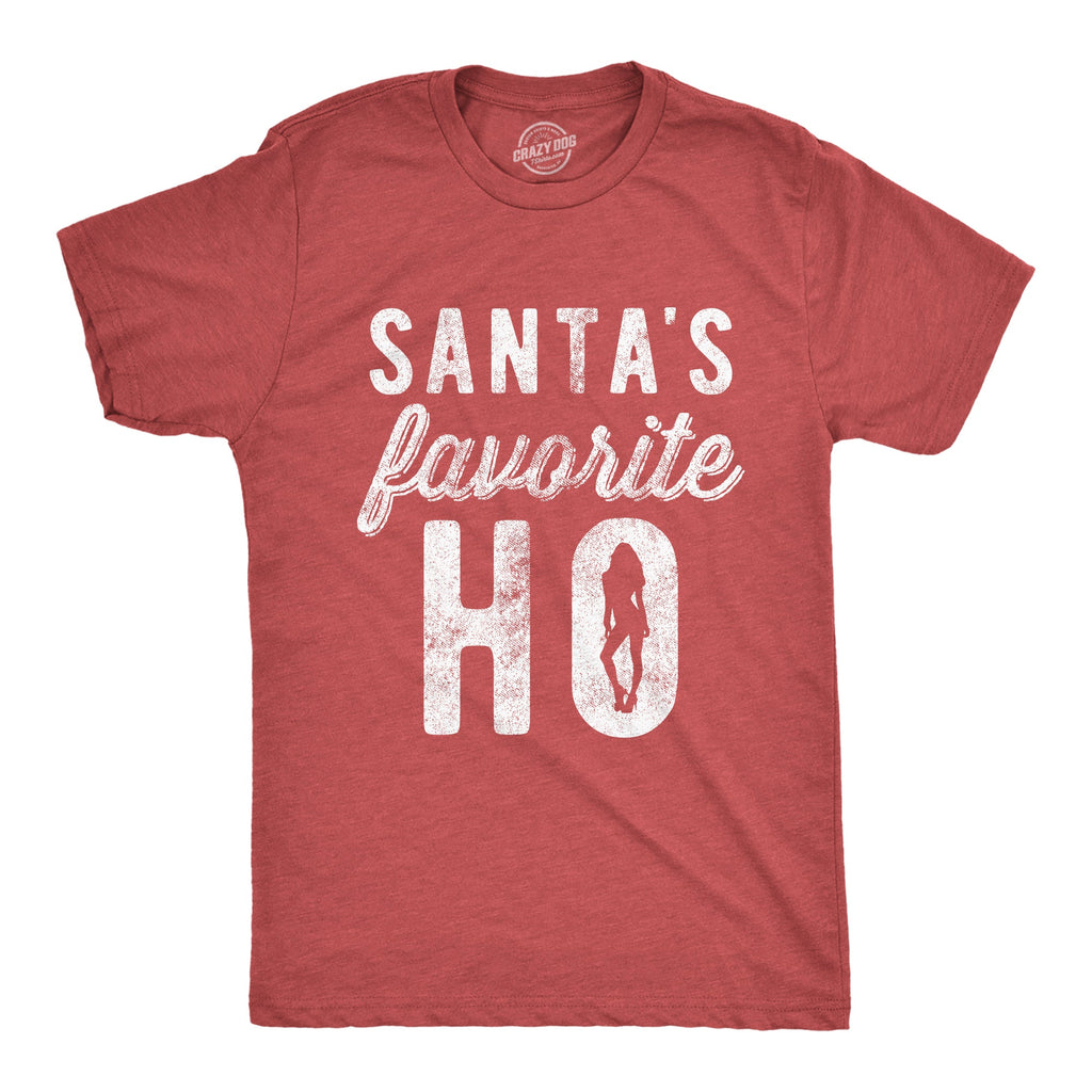 Santa's Favorite Ho Men's T Shirt product image 1