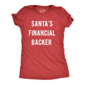 Santa's Financial Backer Women's T Shirt product image 1