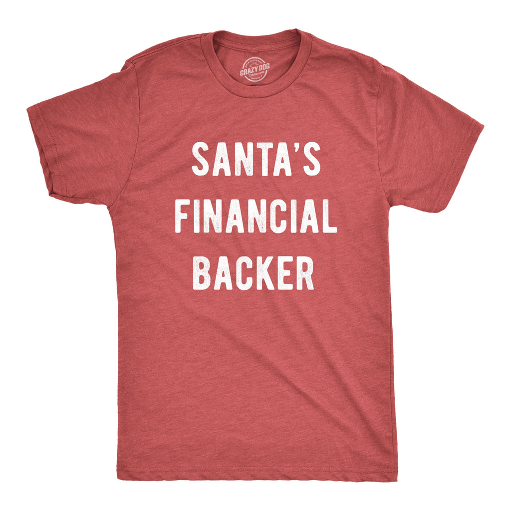 Santa's Financial Backer Men's T Shirt product image 1