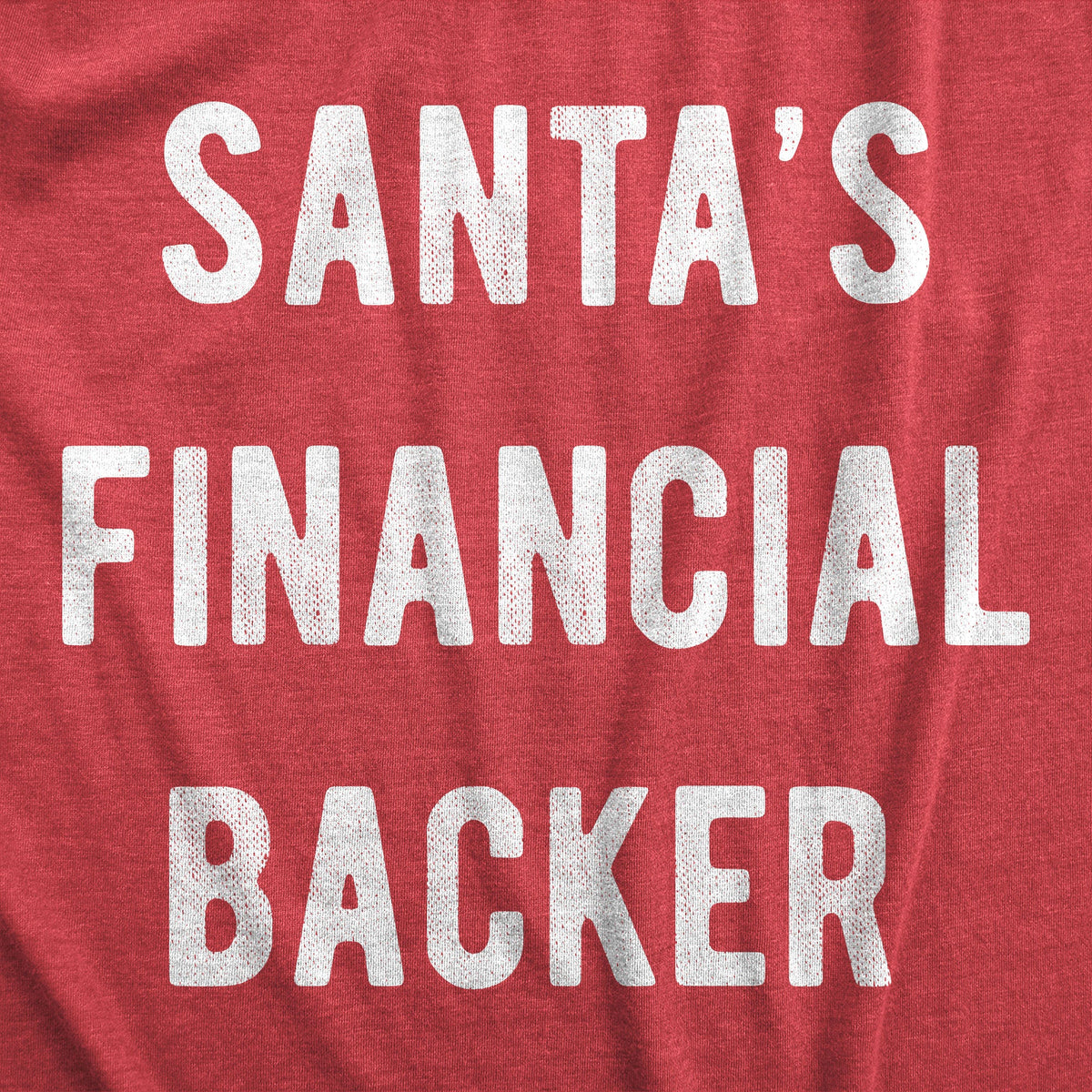 Santa's Financial Backer Men's T Shirt product image 2