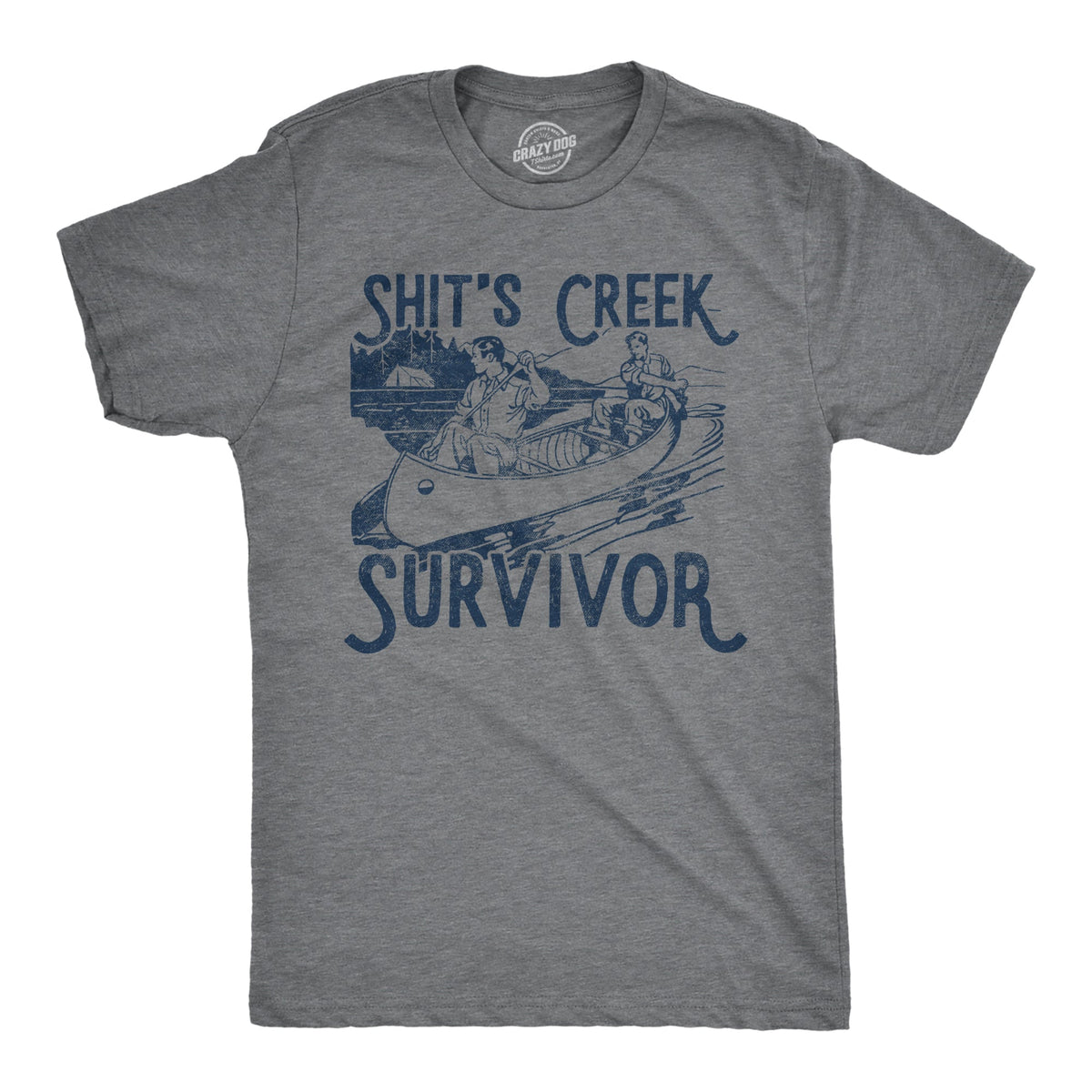 Shit's Creek Survivor Men's T Shirt product image 1