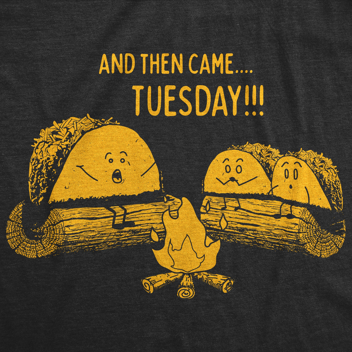 Taco Tuesday Ghost Story Men's T Shirt product image 3