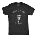 When It Rains It Poes Men's T Shirt product image 1