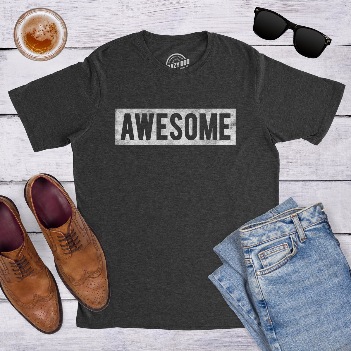 Vintage Awesome Men's T Shirt product image 2