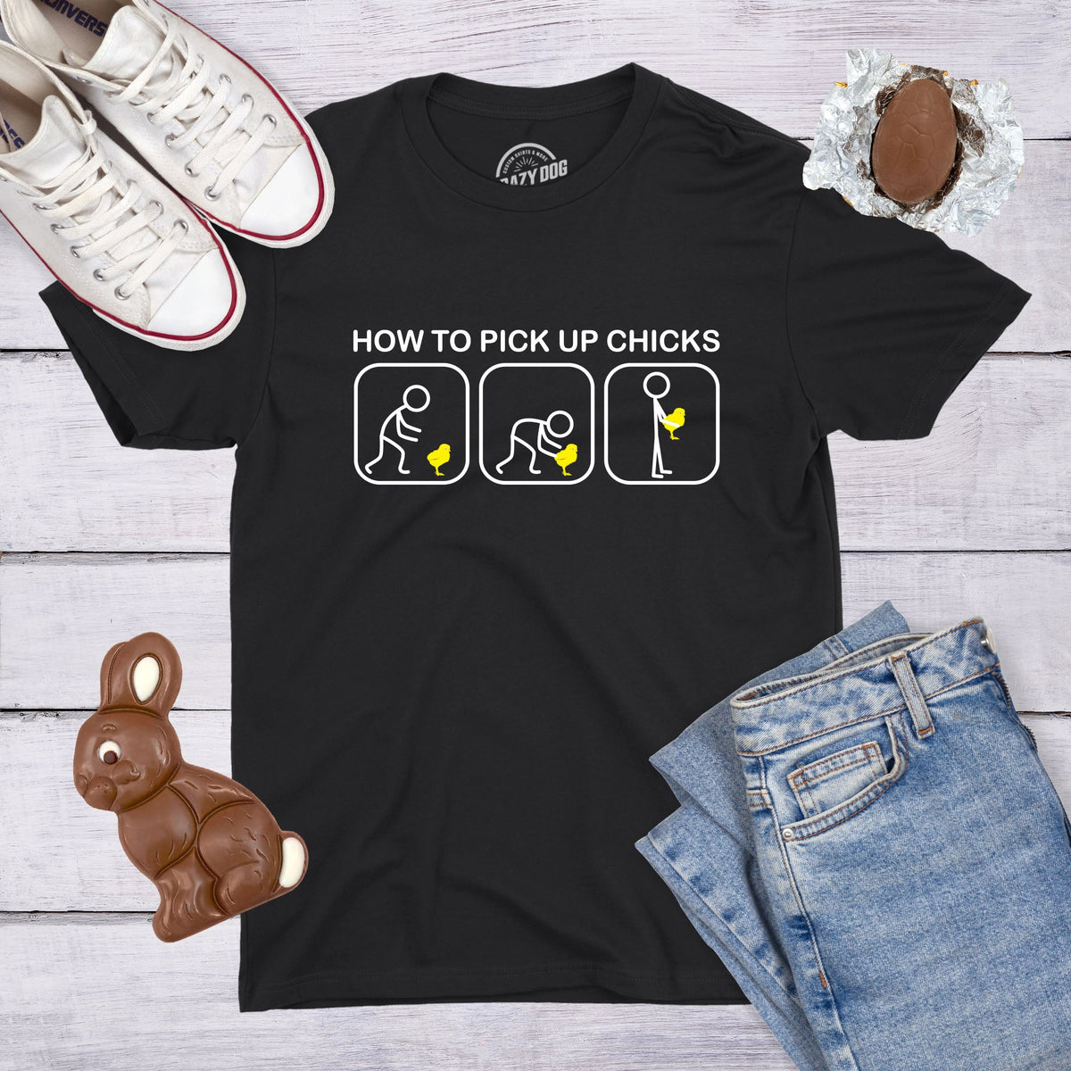 Pick Up Chicks Men's T Shirt product image 4