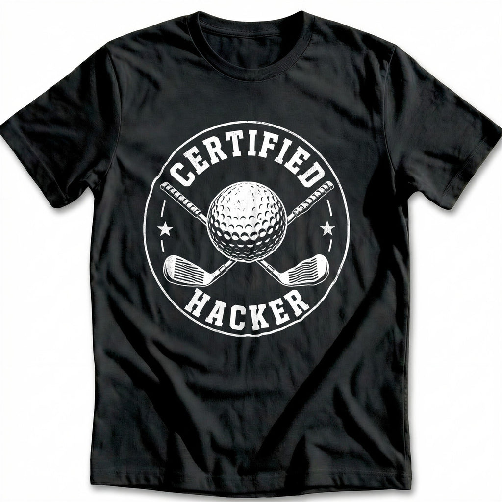 Certified Hacker 67 Golf T-Shirt GC product image 2