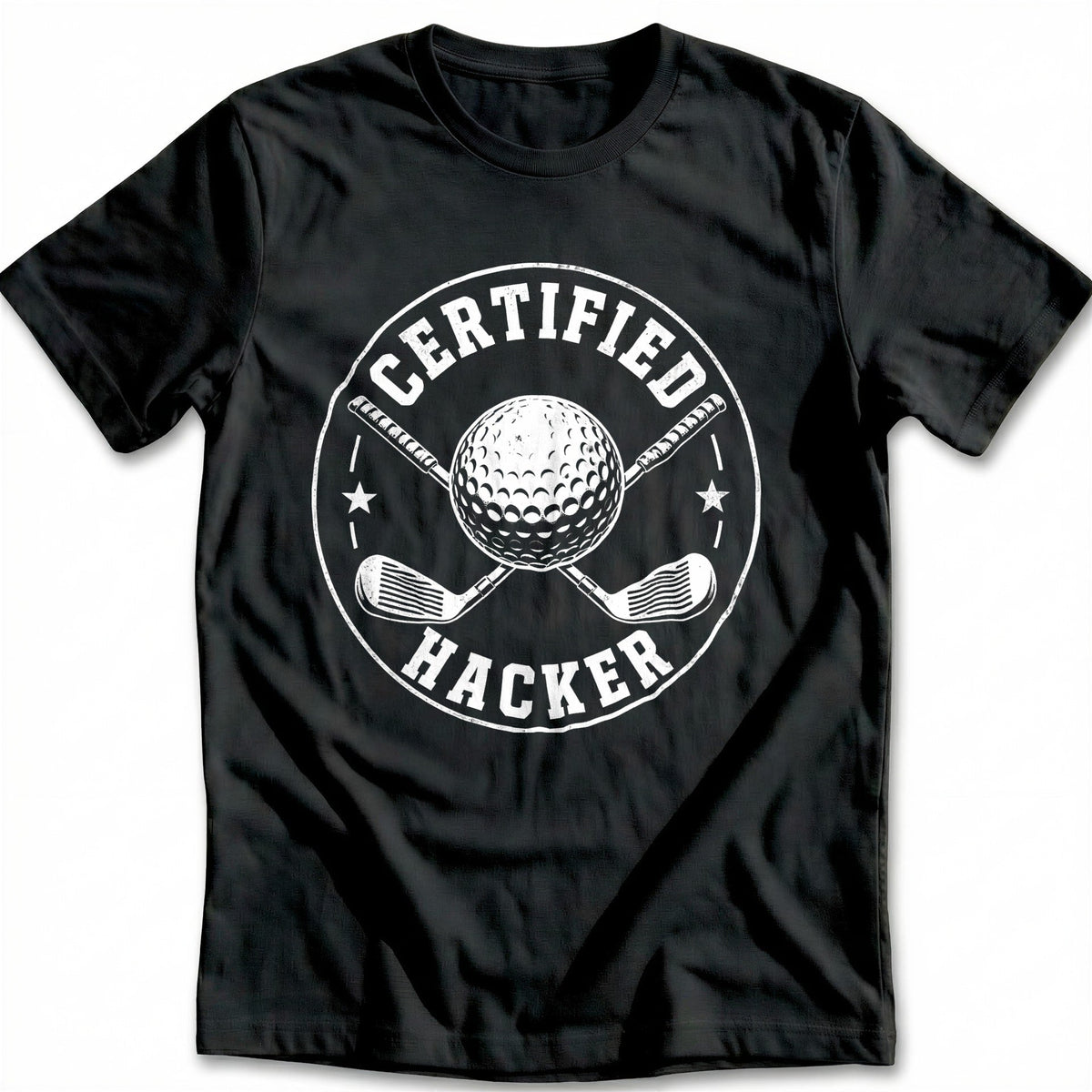 Certified Hacker 67 Golf T-Shirt GC product image 2