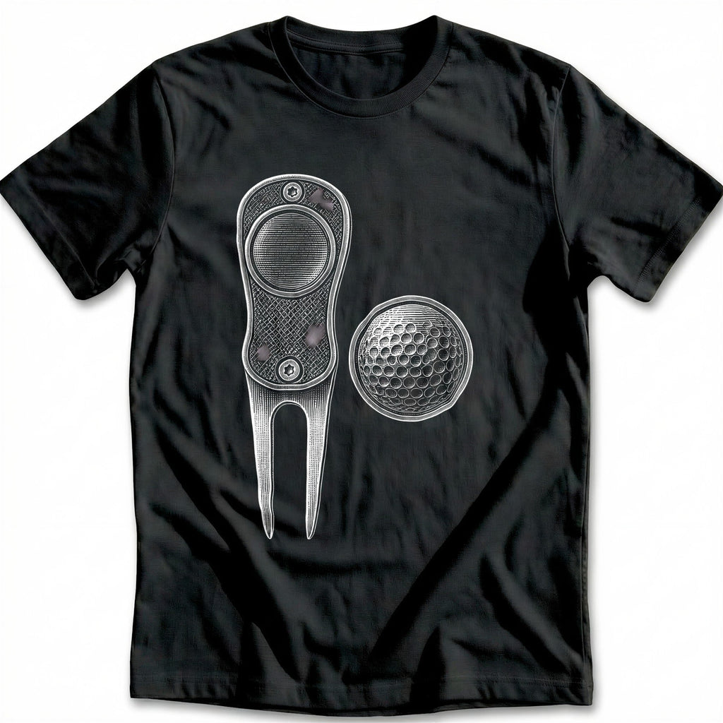 Divot Tool and Ball Marker 44 Golf T-Shirt EU product image 1