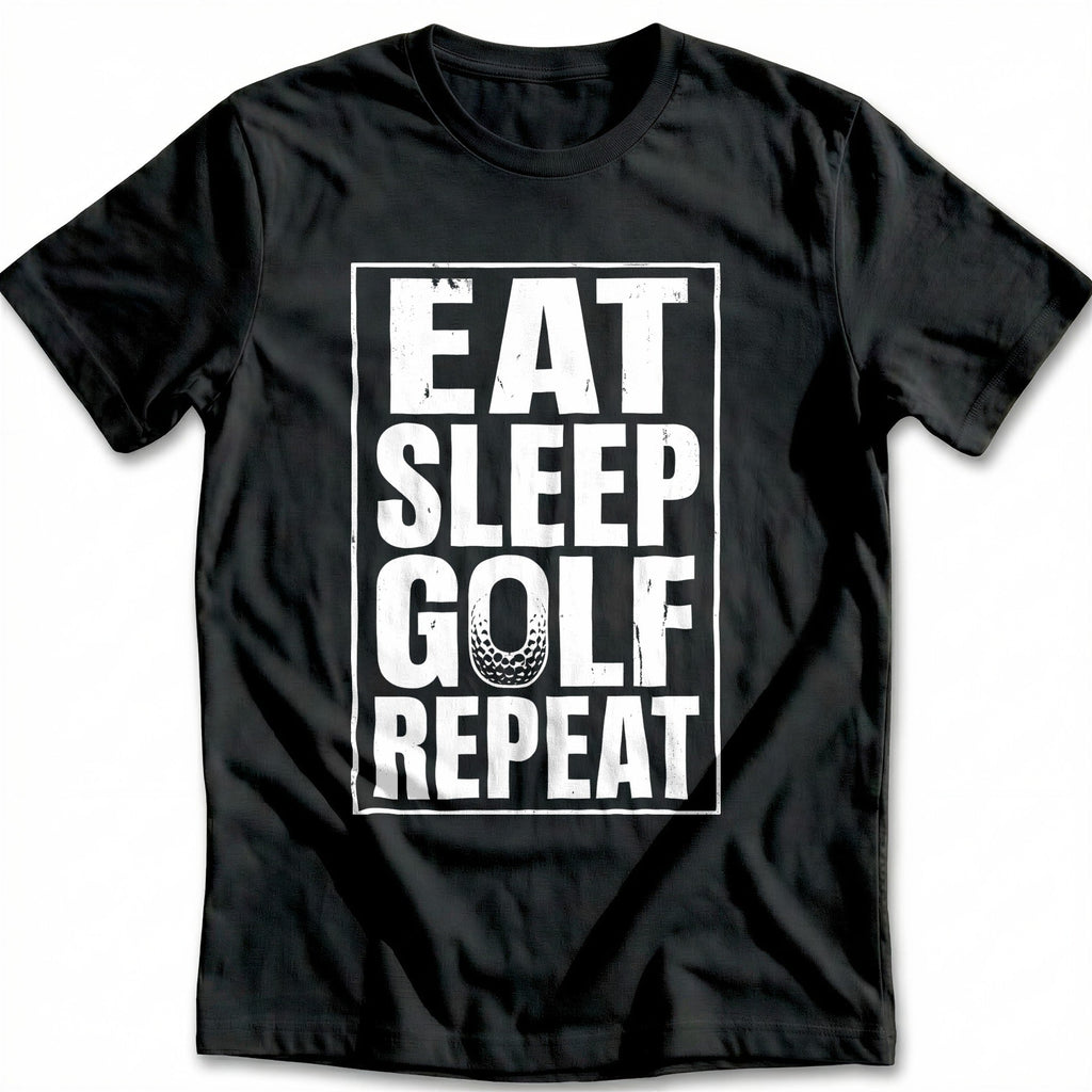 Eat Sleep Golf Repeat 43 T-Shirt GC product image 2