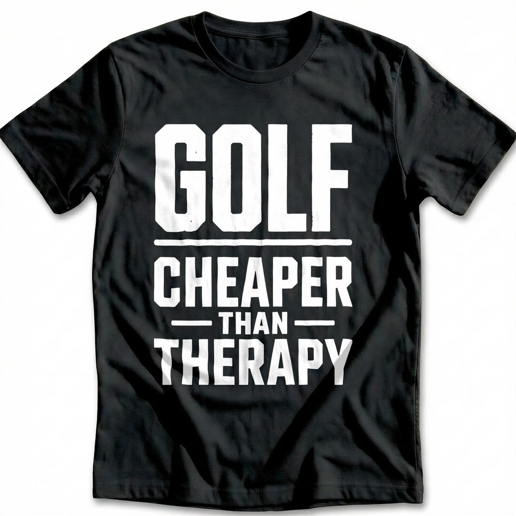 Golf Cheaper Than Therapy 46 T-Shirt GC product image 3