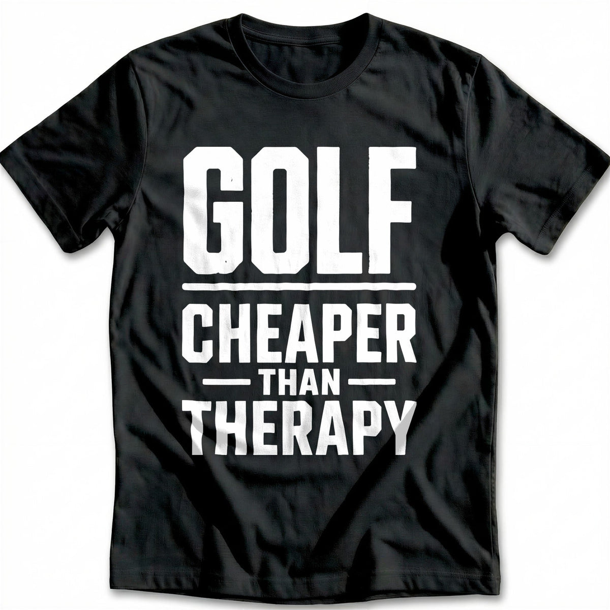 Golf Cheaper Than Therapy 46 T-Shirt GC product image 3