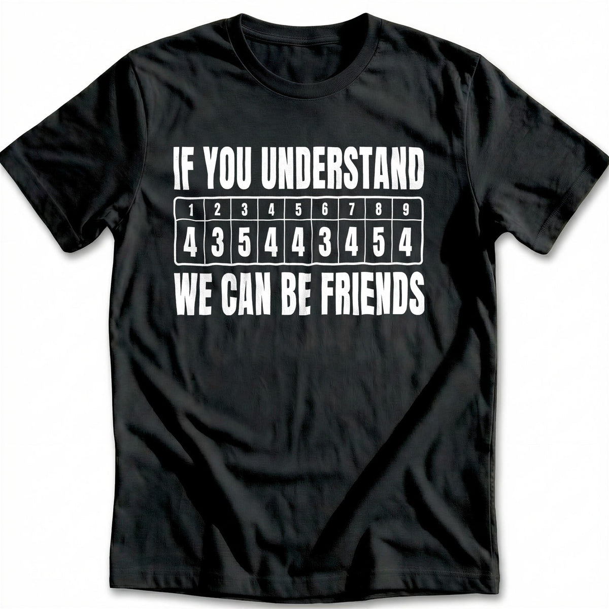 If You Understand We Can Be Friends 65 Golf T-Shirt US product image 2