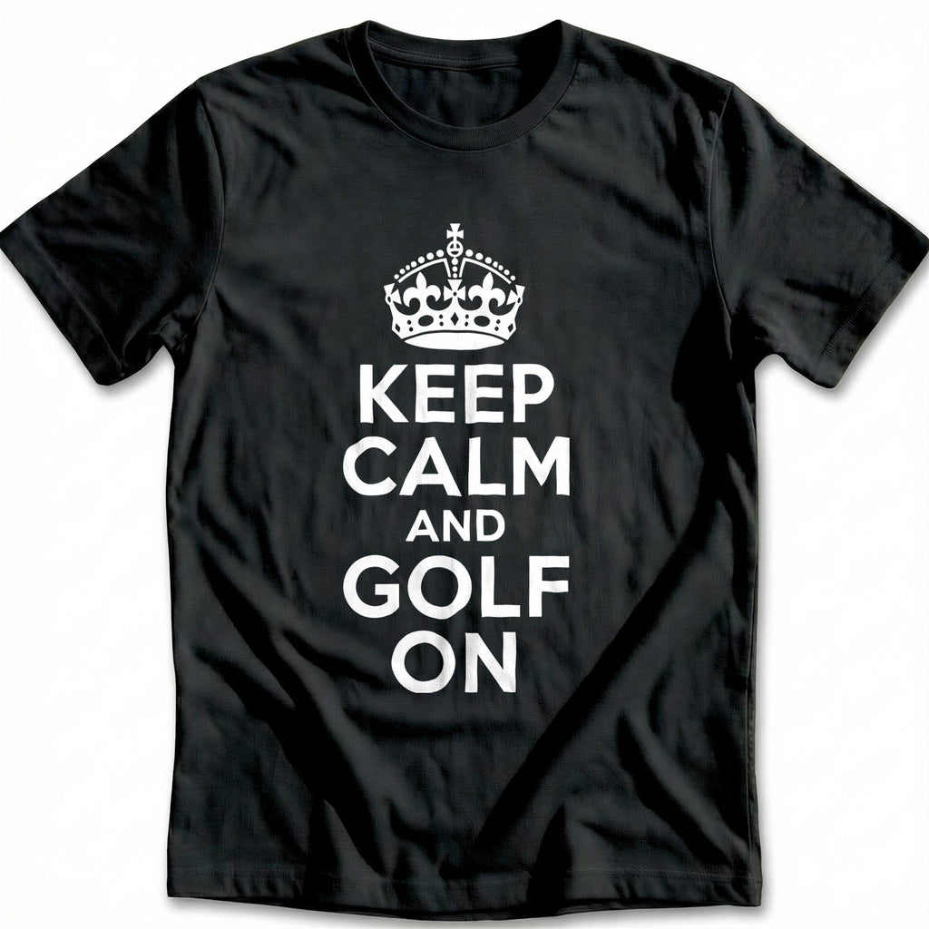 Keep Calm and Golf On 64 T-Shirt AU product image 3