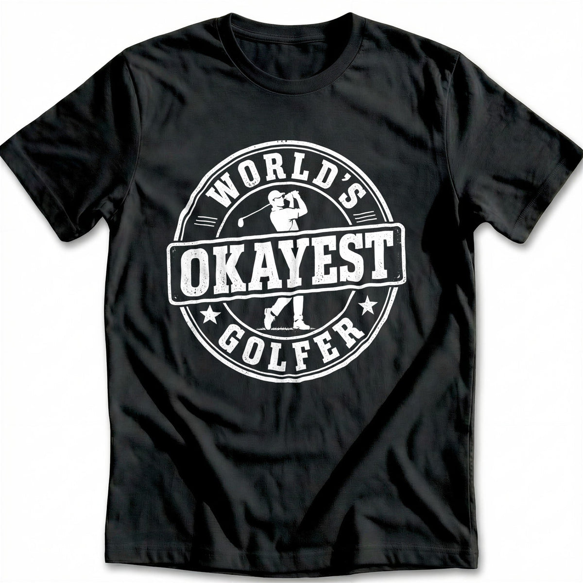 World's Okayest Golfer 20 T-Shirt product image 3