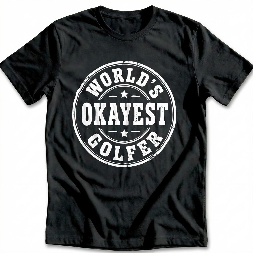 World's Okayest Golfer 46 T-Shirt US product image 2