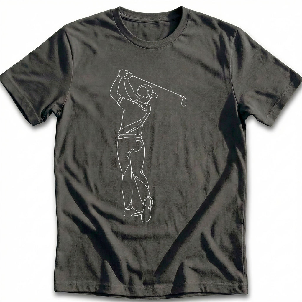 Abstract Golfer 30 T-Shirt AU product image 3