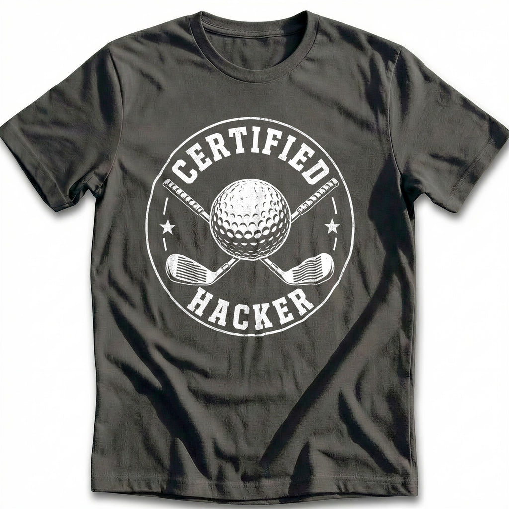 Certified Hacker 67 Golf T-Shirt GC product image 3