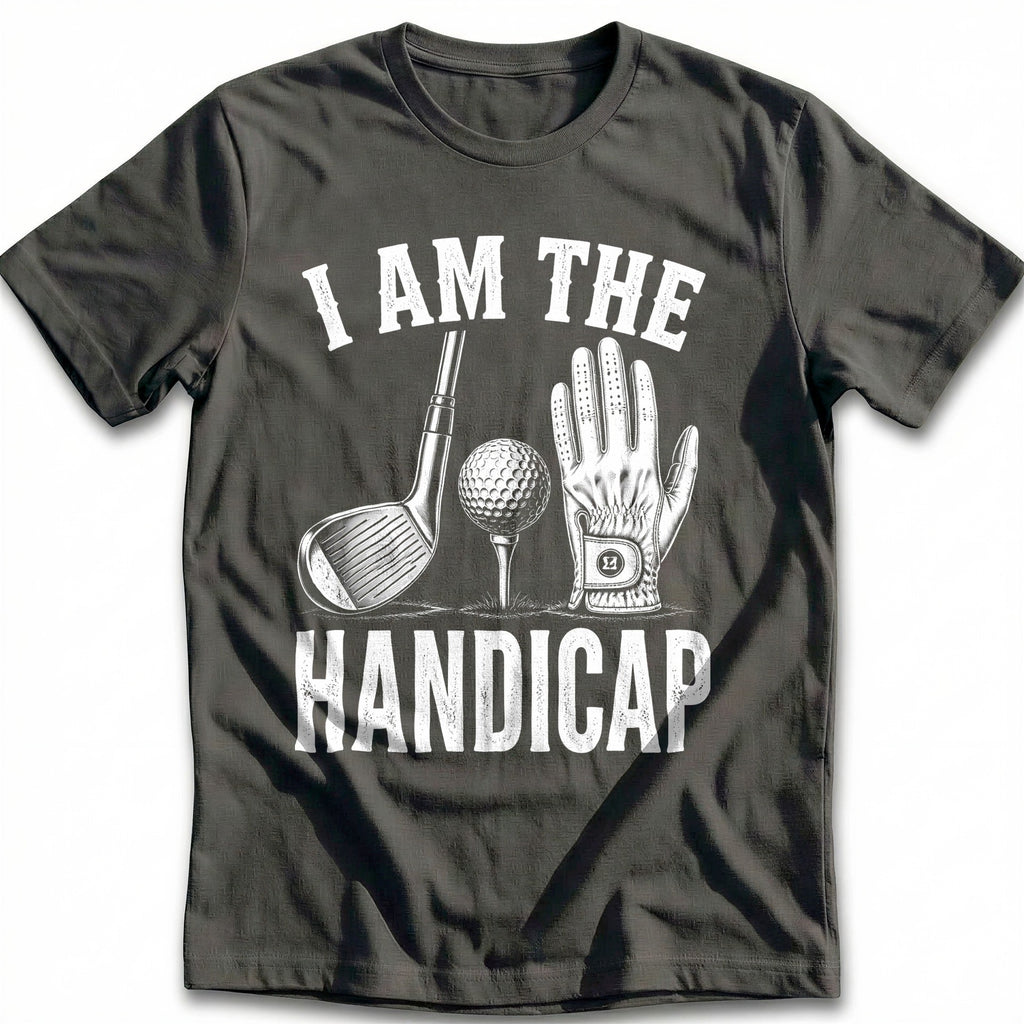 I Am the Handicap 44 Golf T-Shirt EU product image 4