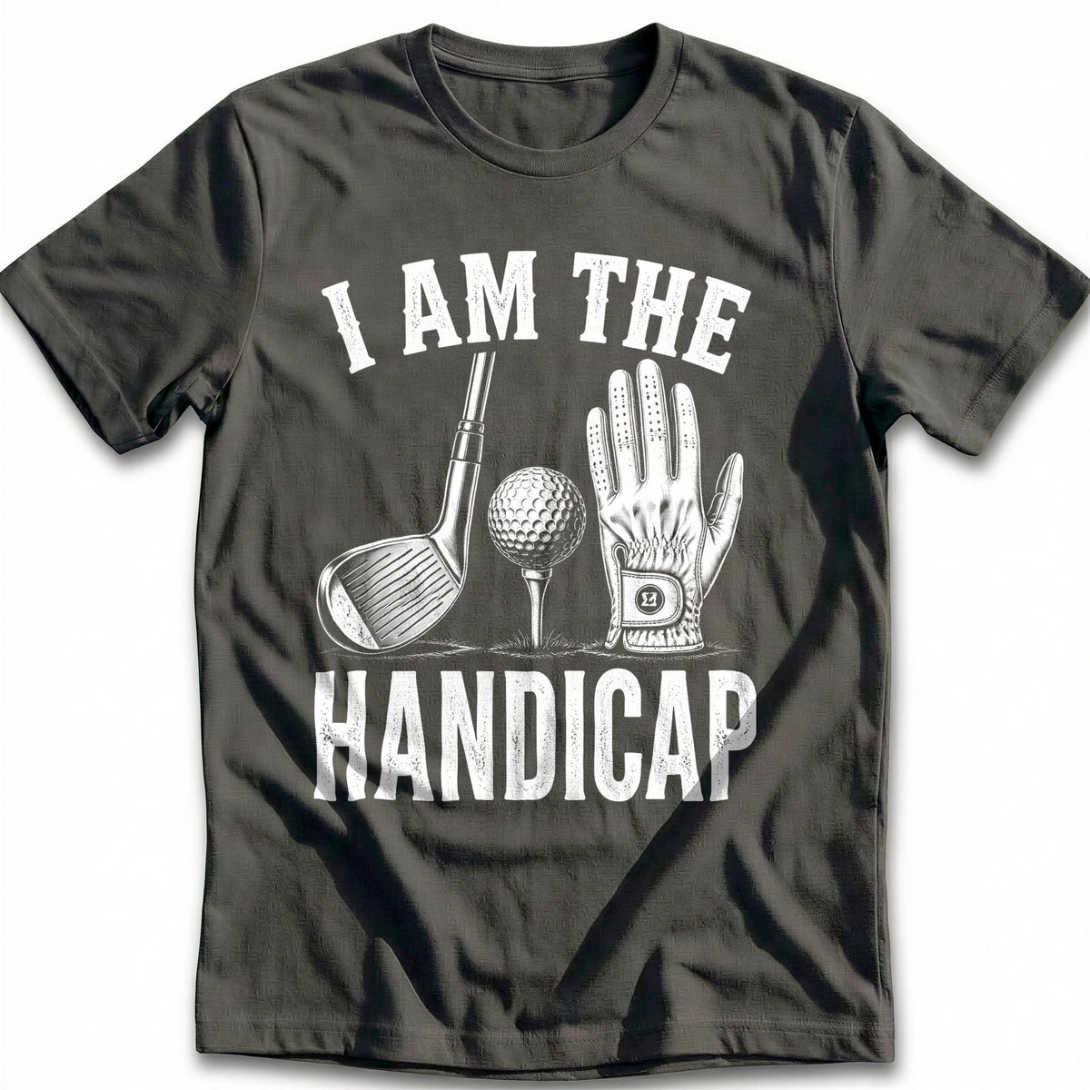 I Am the Handicap 44 Golf T-Shirt EU product image 4