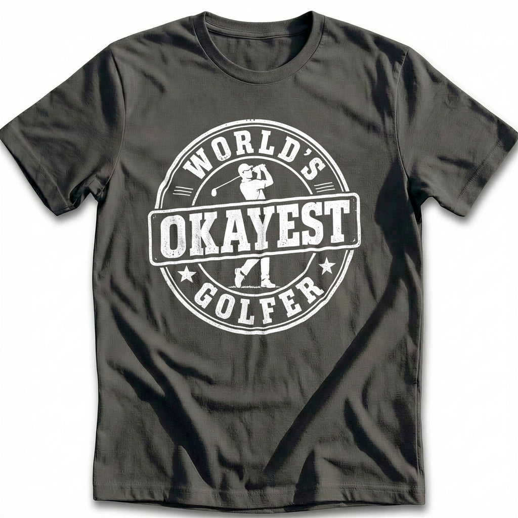 World's Okayest Golfer 20 T-Shirt product image 4