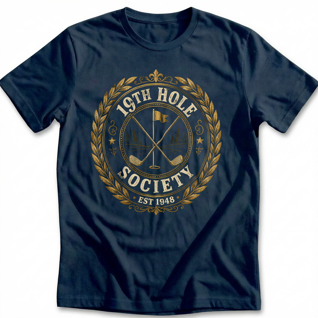 19th Hole Society 19 Golf T-Shirt EU product image 1