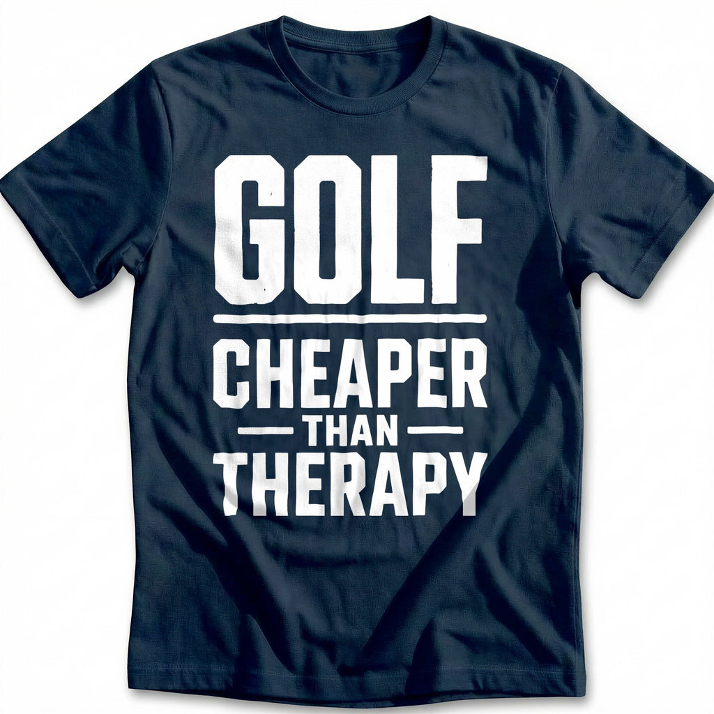 Golf Cheaper Than Therapy 46 T-Shirt GC product image 2