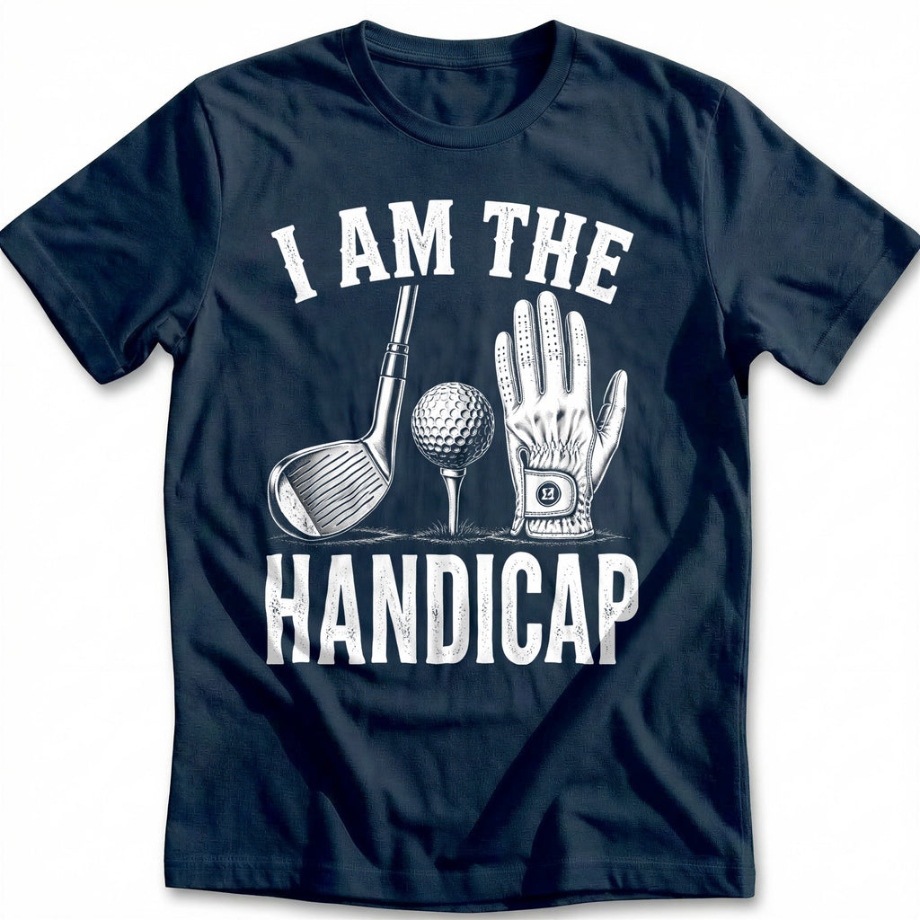 I Am the Handicap 44 Golf T-Shirt EU product image 2