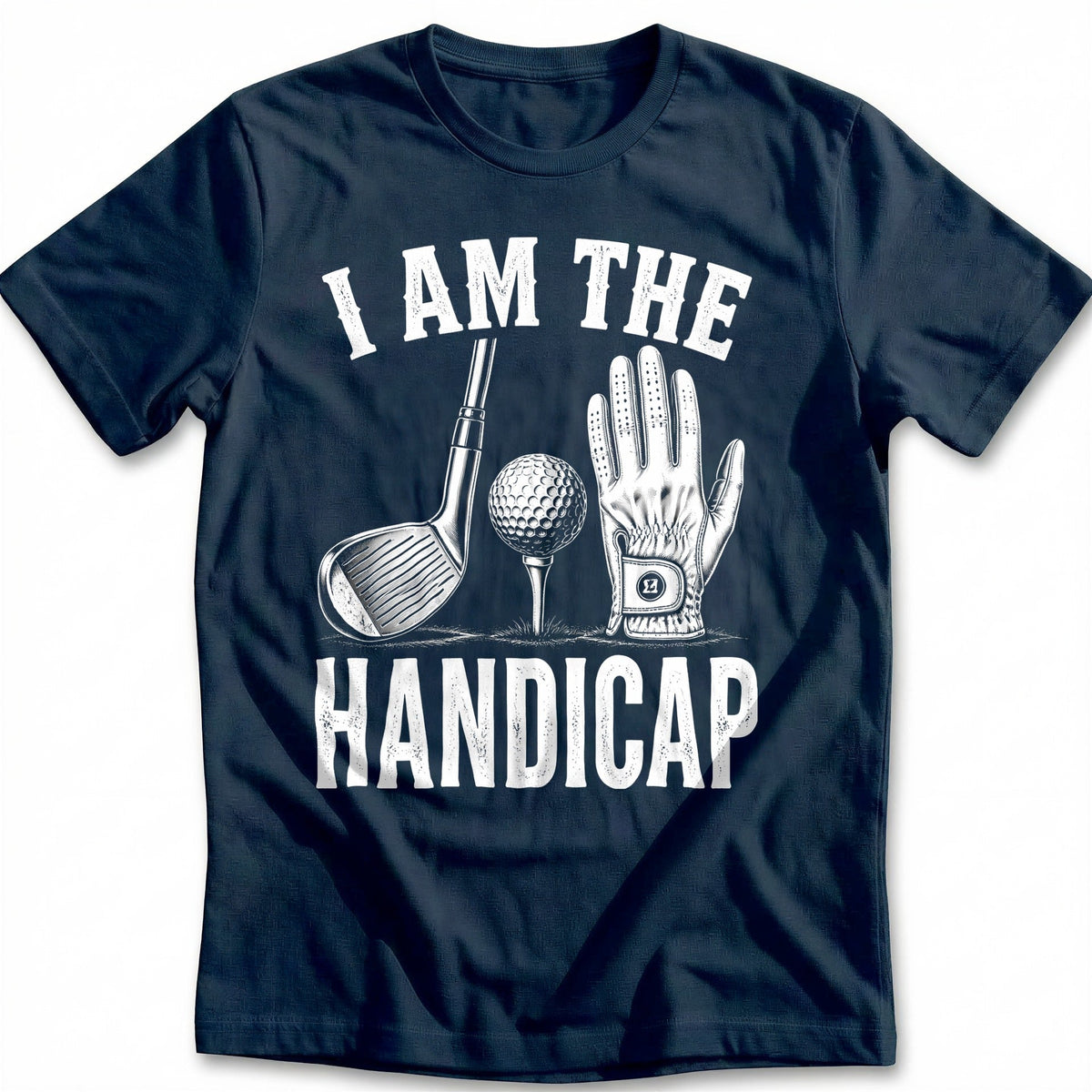 I Am the Handicap 44 Golf T-Shirt EU product image 2