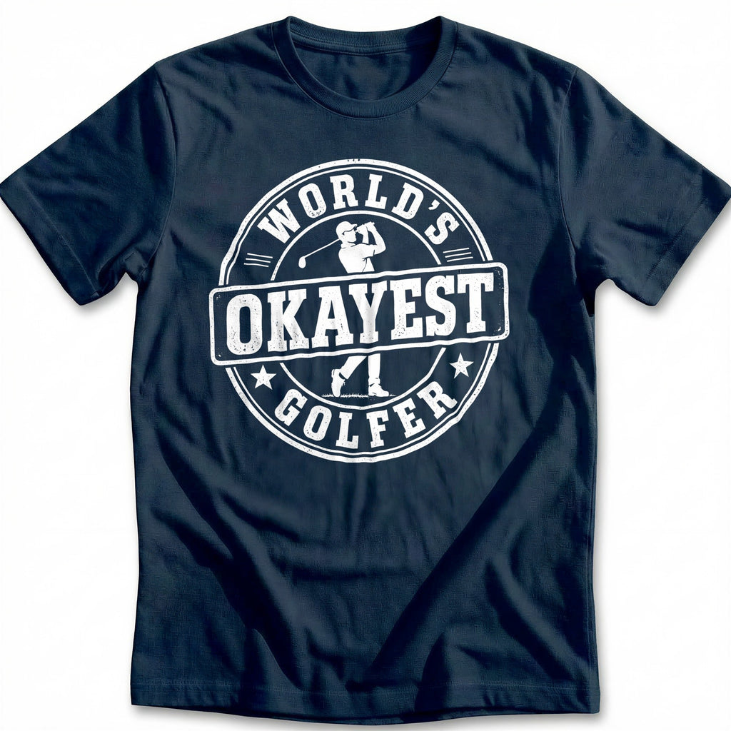 World's Okayest Golfer 20 T-Shirt US product image 2