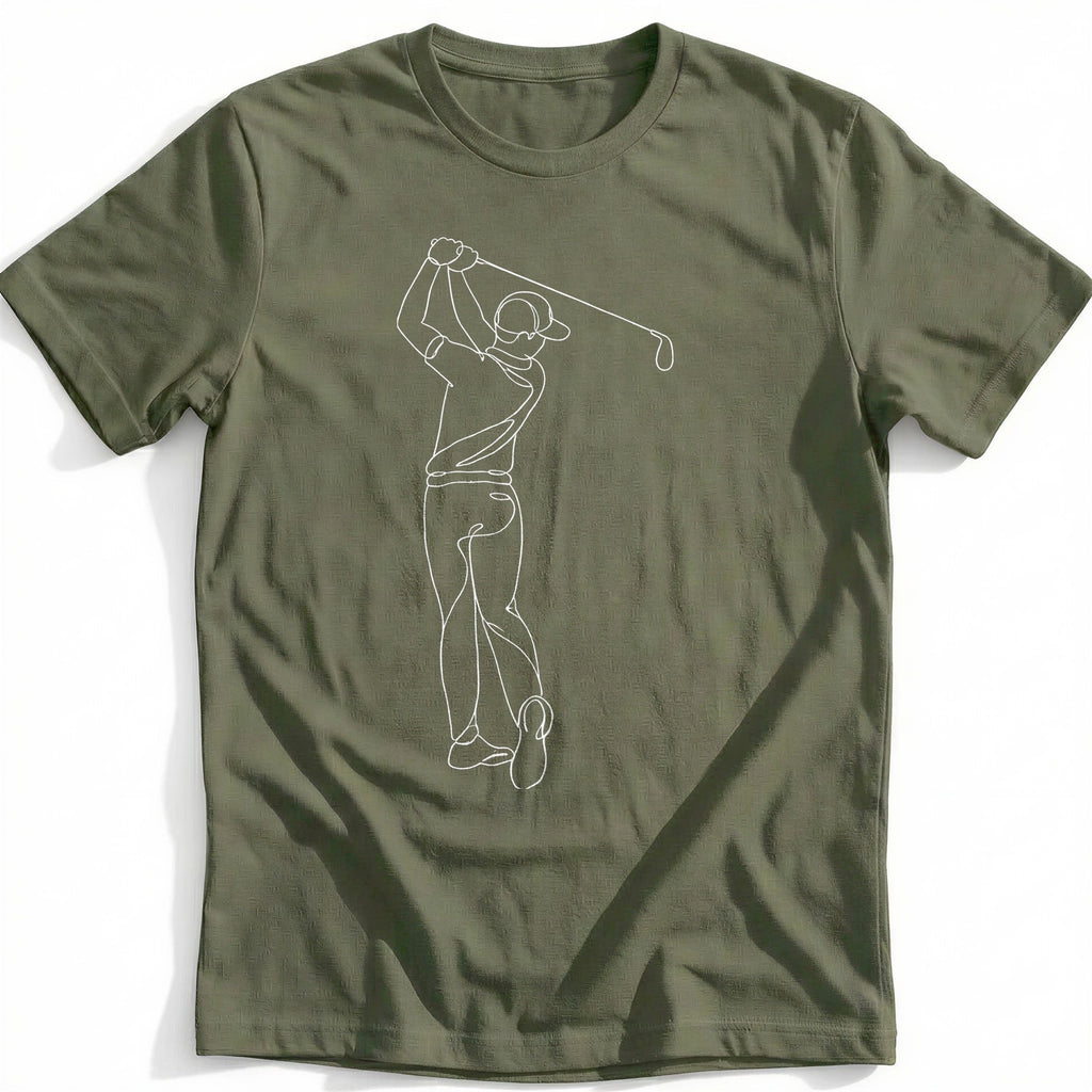 Abstract Golfer 30 T-Shirt AU product image 4