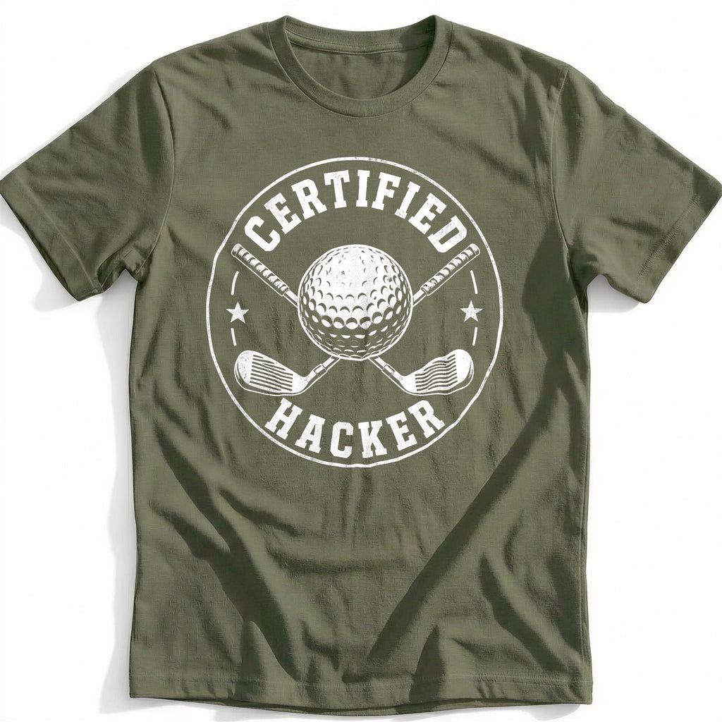 Certified Hacker 67 Golf T-Shirt GC product image 4