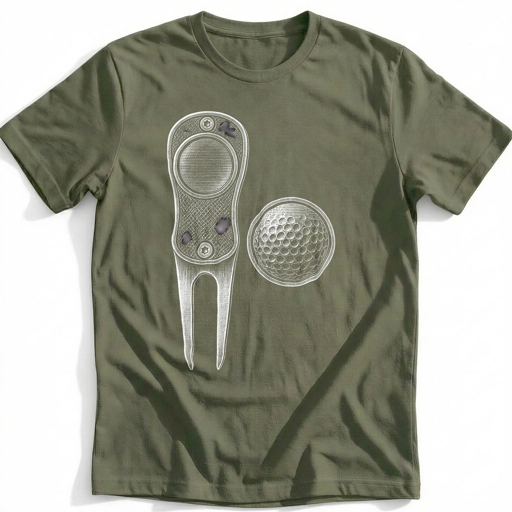 Divot Tool and Ball Marker 44 Golf T-Shirt EU product image 4