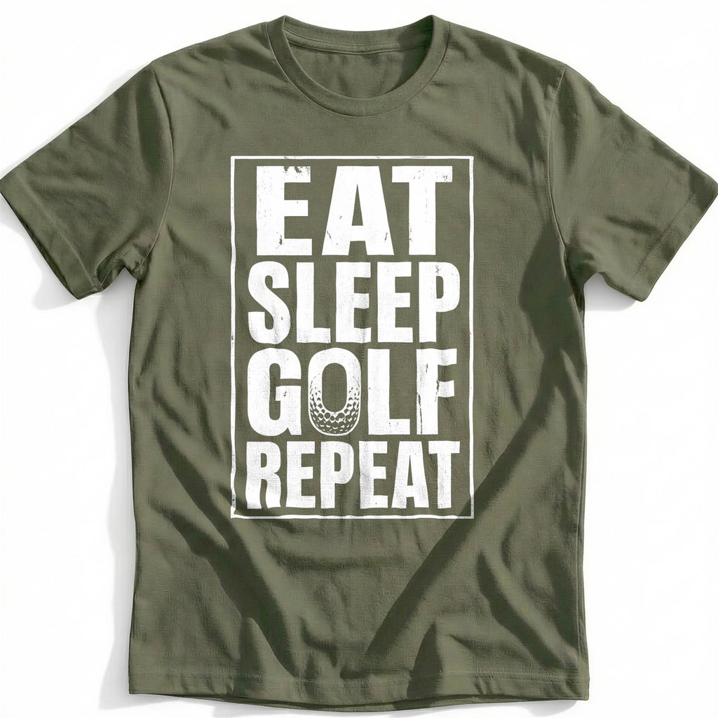 Eat Sleep Golf Repeat 43 T-Shirt GC product image 4