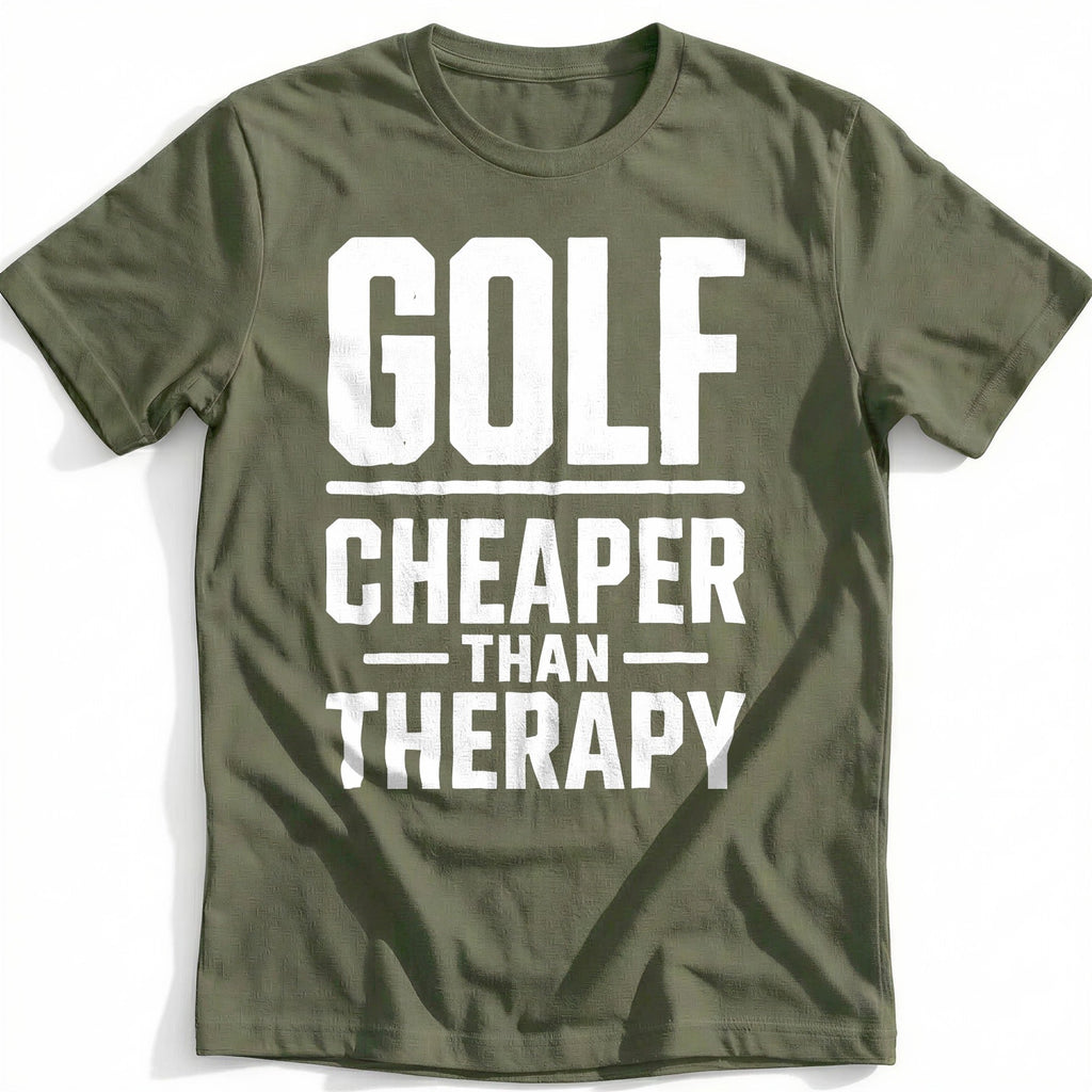 Golf Cheaper Than Therapy 46 T-Shirt GC product image 1