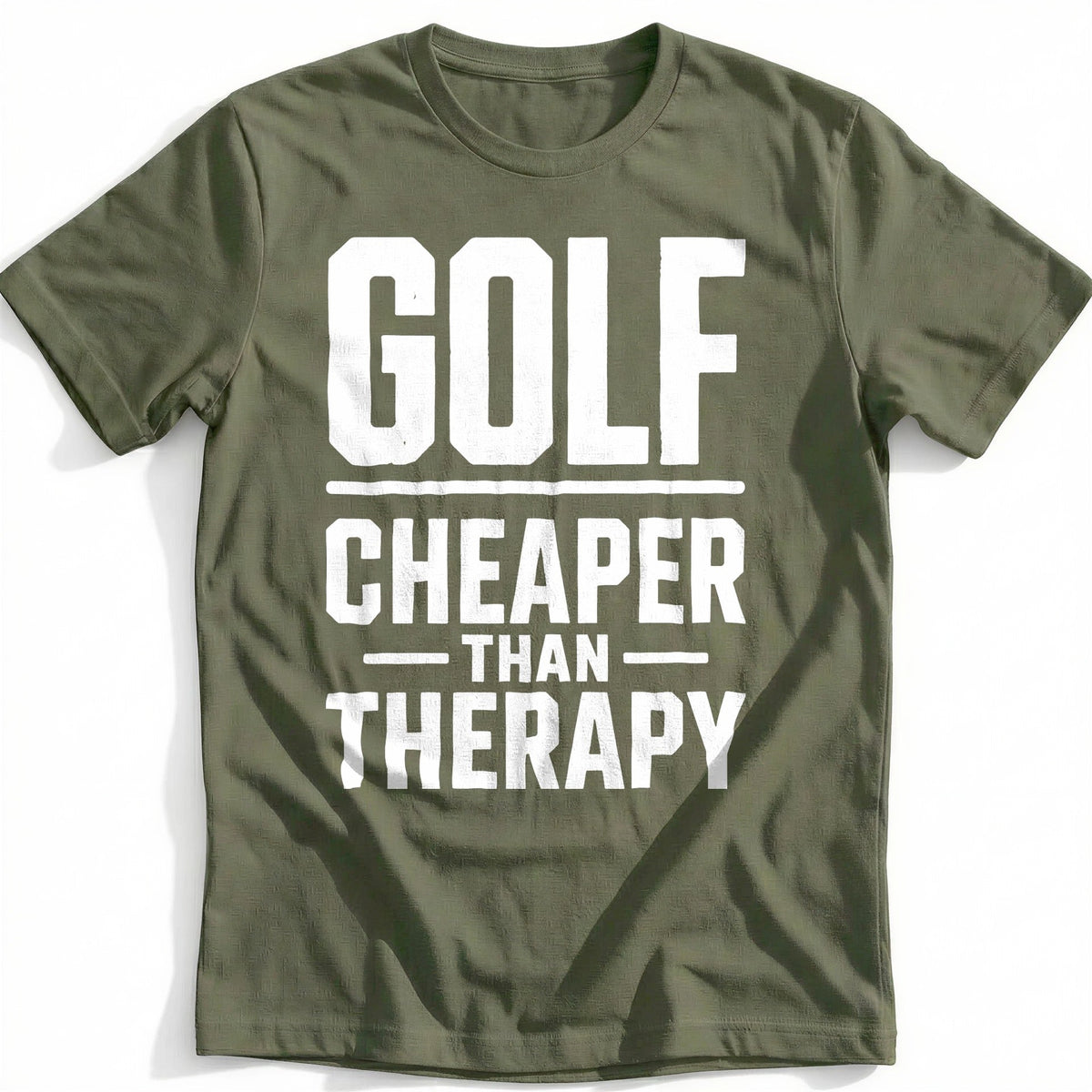 Golf Cheaper Than Therapy 46 T-Shirt GC product image 1