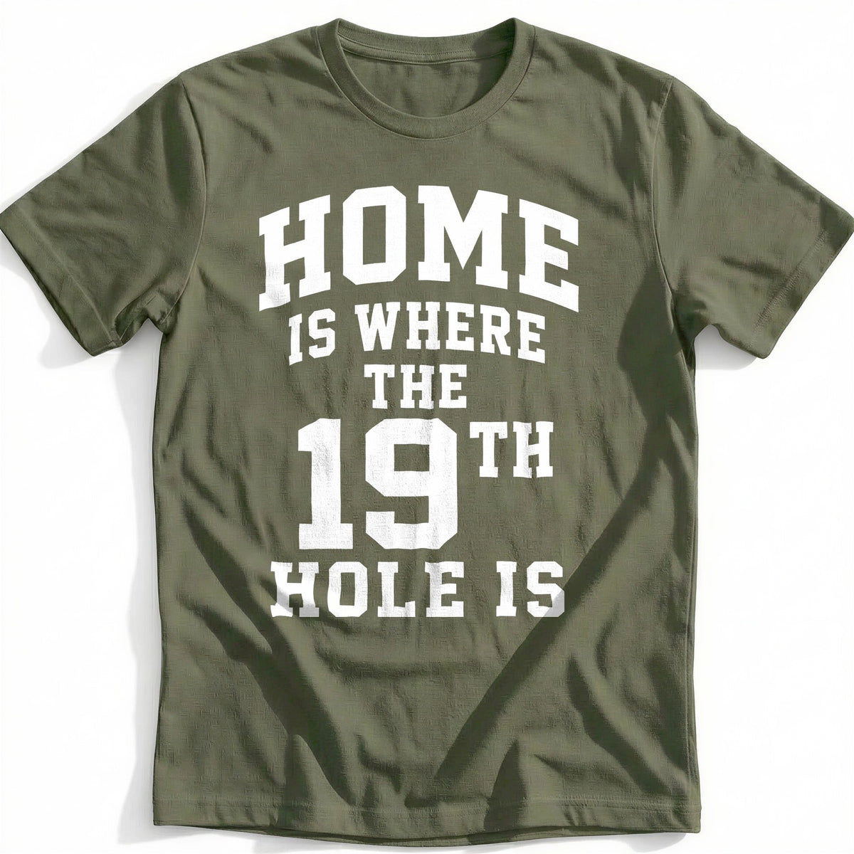 Home is Where the 19th Hole Is 42 Golf T-Shirt EU product image 4