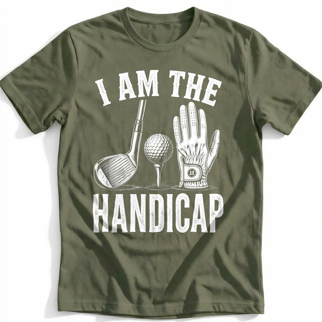 I Am the Handicap 44 Golf T-Shirt EU product image 1