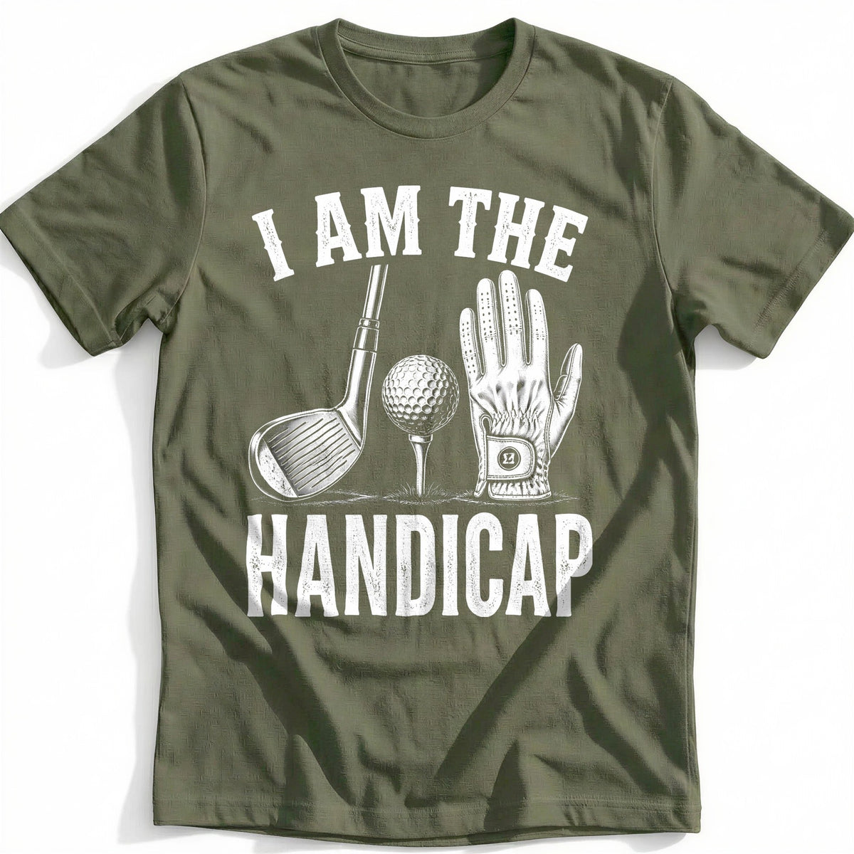 I Am the Handicap 44 Golf T-Shirt EU product image 1
