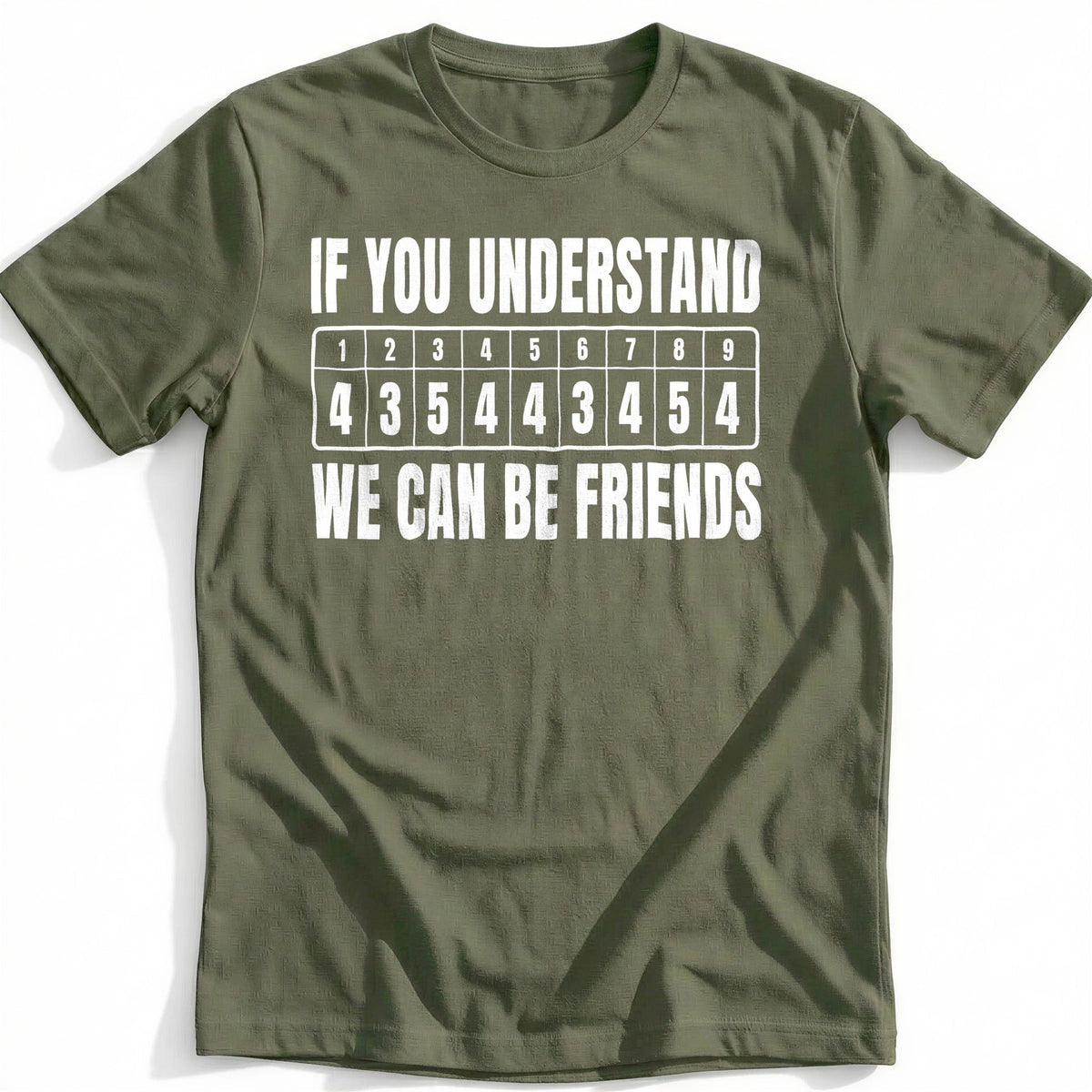 If You Understand We Can Be Friends 65 Golf T-Shirt US product image 4