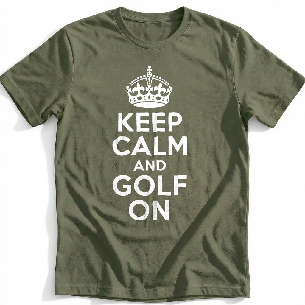 Keep Calm and Golf On 64 T-Shirt AU product image 4