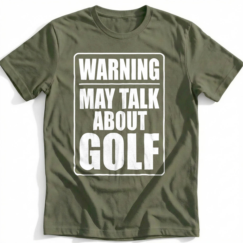 Warning May Talk About Golf 40 T-Shirt GC product image 4