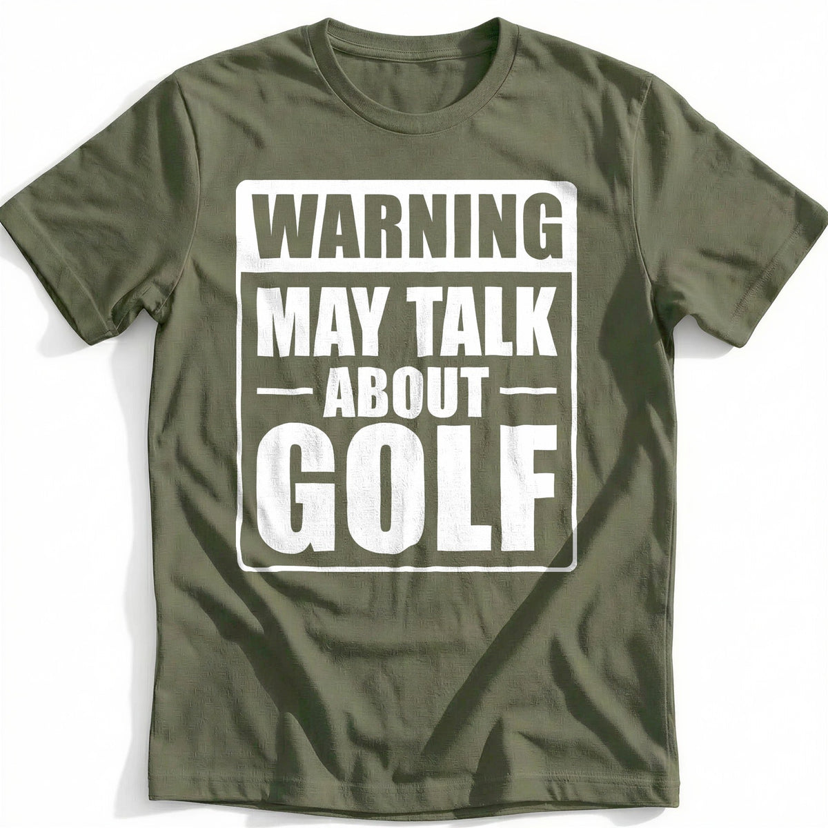 Warning May Talk About Golf 51 T-Shirt US product image 4