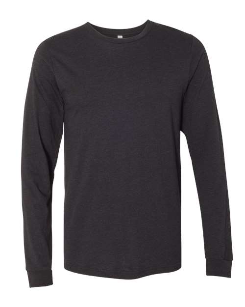 BELLA + CANVAS Heather CVC Long Sleeve Tee product image 2