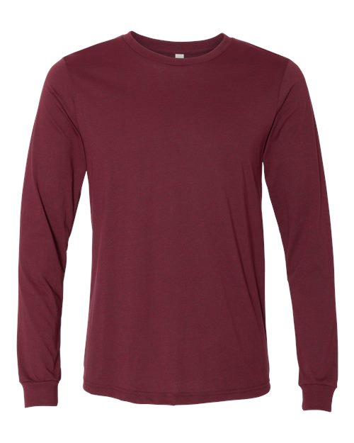 BELLA + CANVAS Heather CVC Long Sleeve Tee product image 5