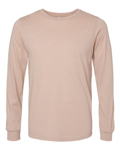 BELLA + CANVAS Heather CVC Long Sleeve Tee product image 31