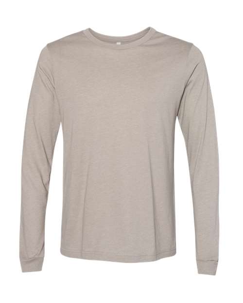 BELLA + CANVAS Heather CVC Long Sleeve Tee product image 16