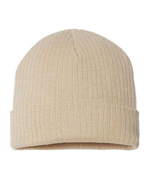 Atlantis Headwear Sustainable Rib Cuffed Beanie
